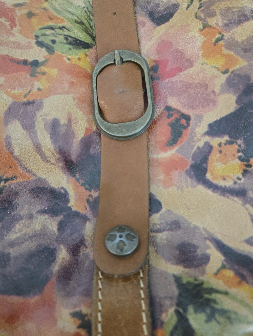 Patricia Nash Venezia Italian Leather Crossbody Bag - Picture 5 of 9